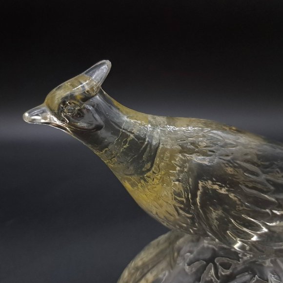 Glass Jaybird or Pheasant by K.R. Haley Glass Company - Picture 10 of 10